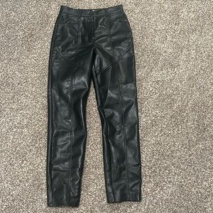 Aritzia leather pants